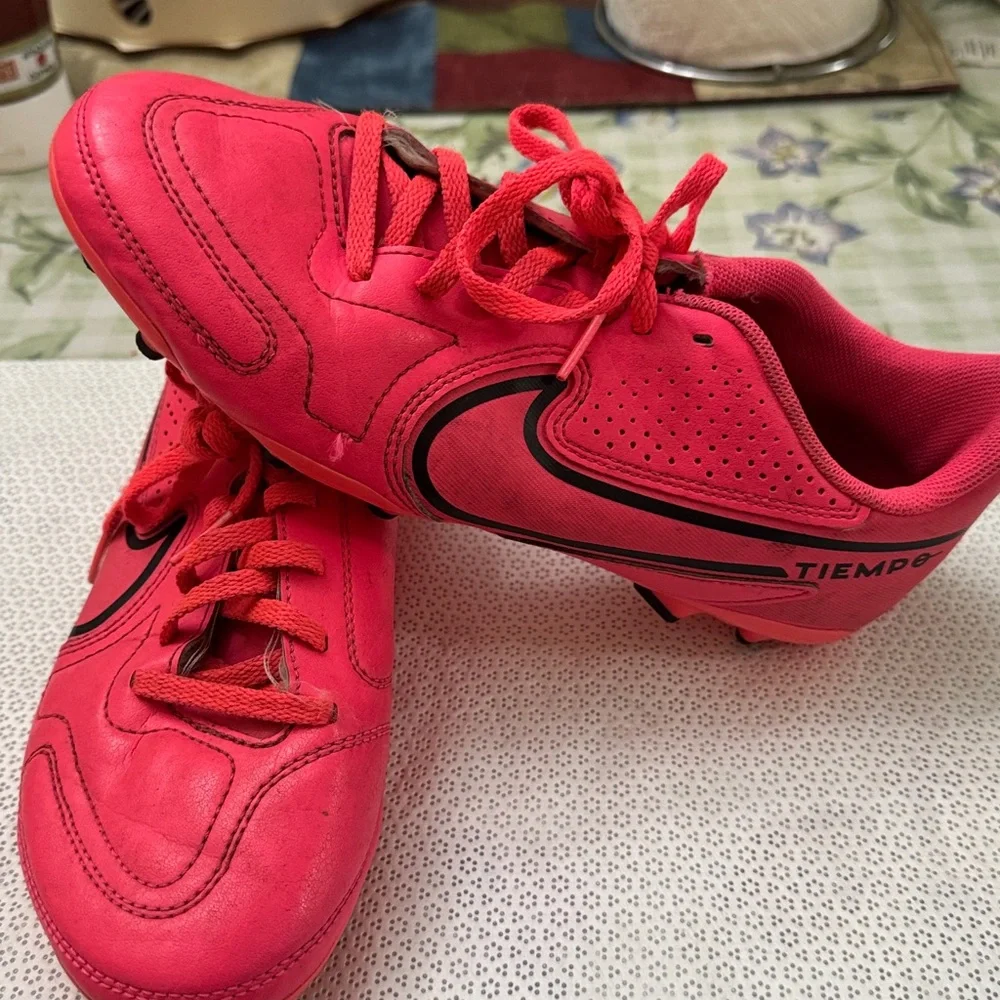 Vibrant Pink Athletic Shoes - Picture 2 of 6